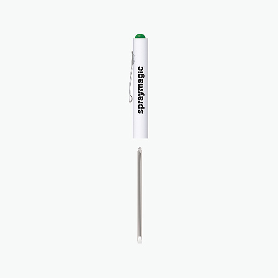 Pocket Partner Reversible Blade Screwdriver with Button Top