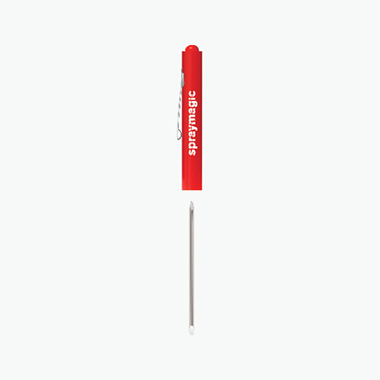 Pocket Partner Reversible Blade Screwdriver with Button Top