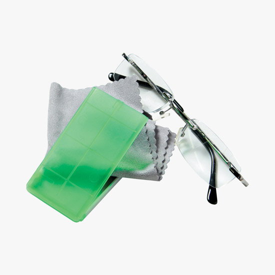 Eyeglass Cleaning Cloth with Case - 24-Hour Production