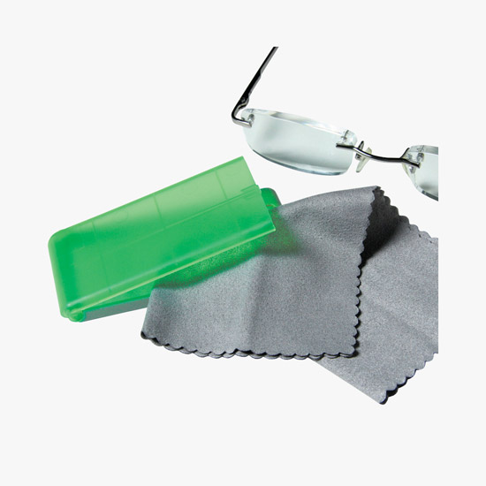 Eyeglass Cleaning Cloth with Case - 24-Hour Production
