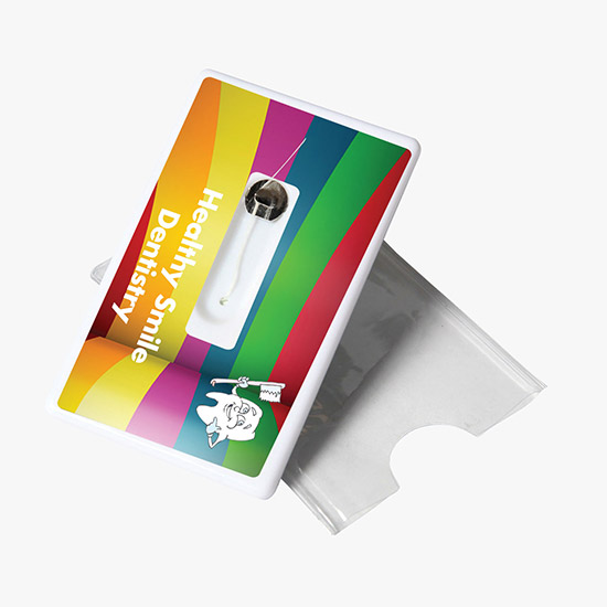 Dental Floss Dispenser with Mirror