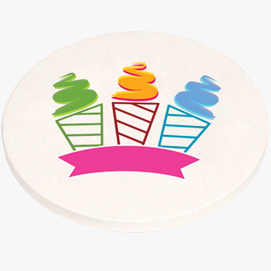 Ceramic Coaster - Set of 2 - Full Color