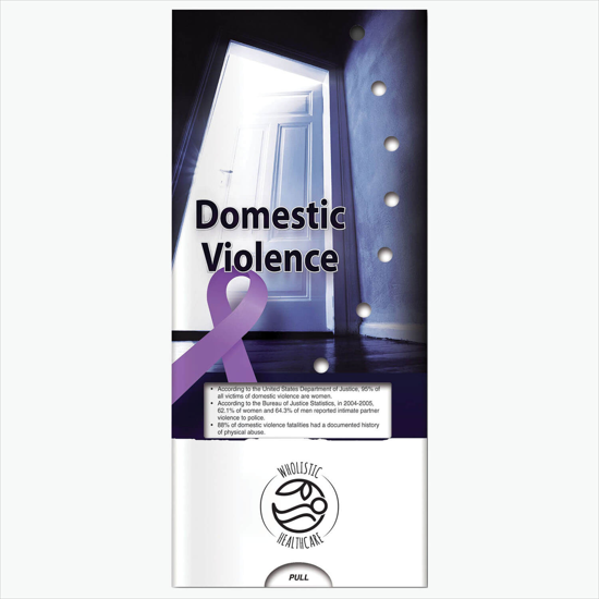 Awareness Pocket Slider - Domestic Violence