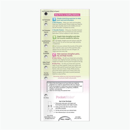 Awareness Pocket Slider - Expecting Mom