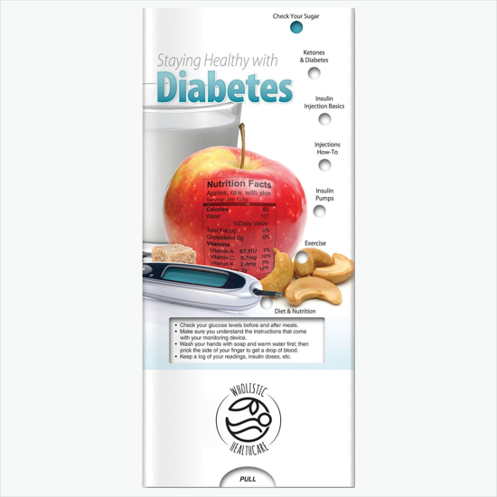 Awareness Pocket Slider - Staying Healthy with Diabetes