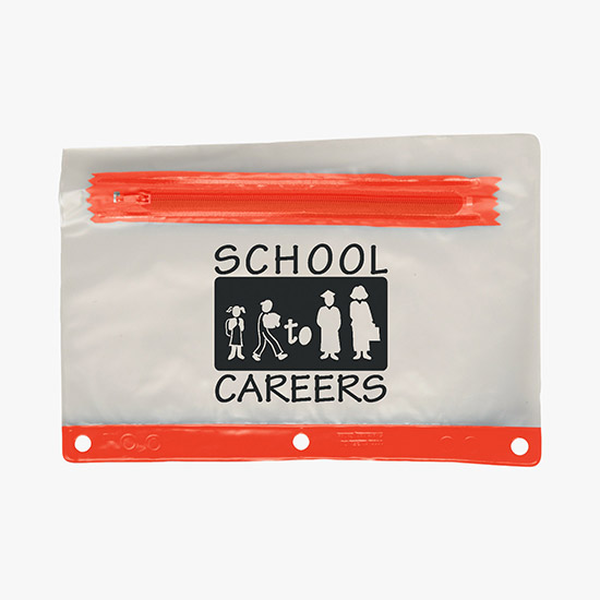 Zippered School Pouch