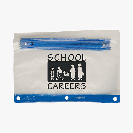 Zippered School Pouch