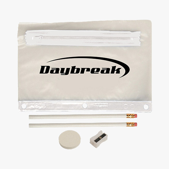 Zippered School Pouch Value Kit
