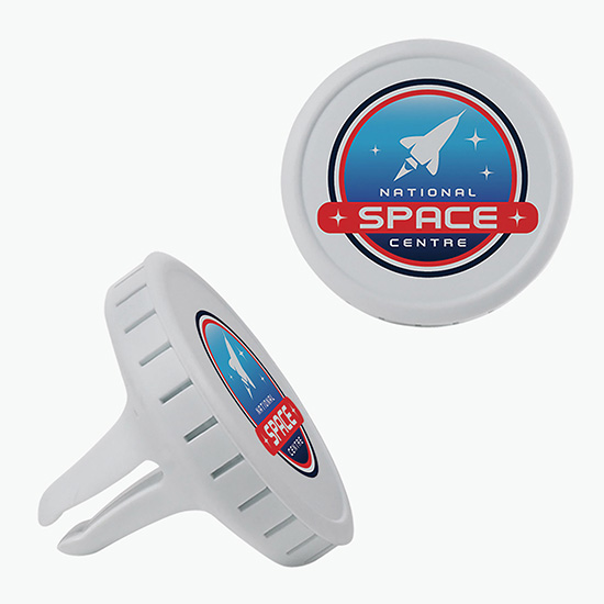 Auto Vent Air Freshener - Round - Full Color