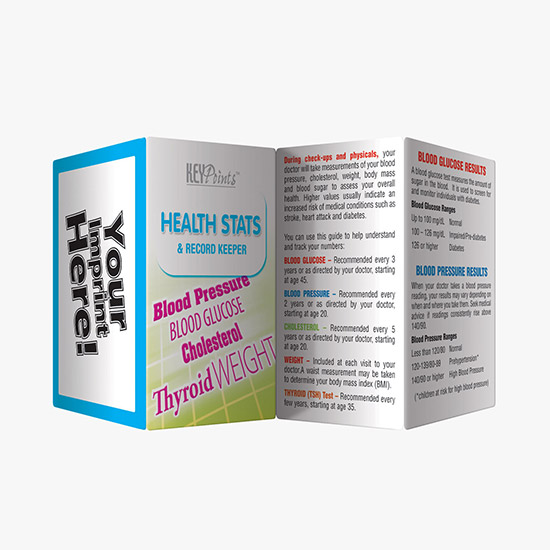 Key Points Wallet Card - Health Stats & Record Keeper