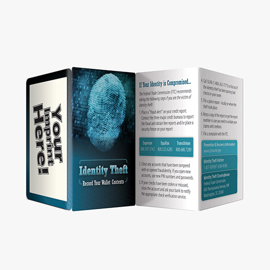 Key Points Wallet Card - Identity Theft