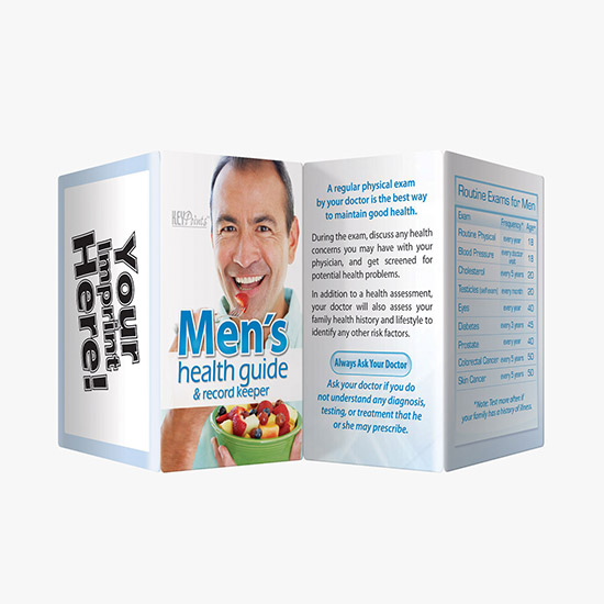 Key Points Wallet Card - Men's Health & Record Keeper