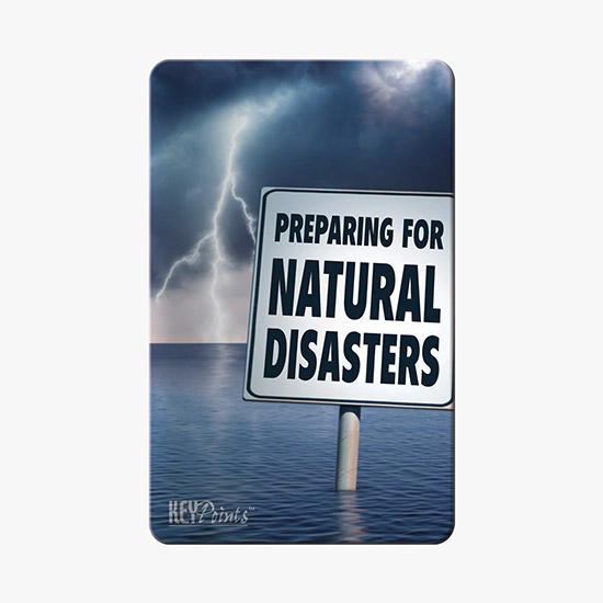 Key Points Wallet Card - Preparing for Natural Disasters