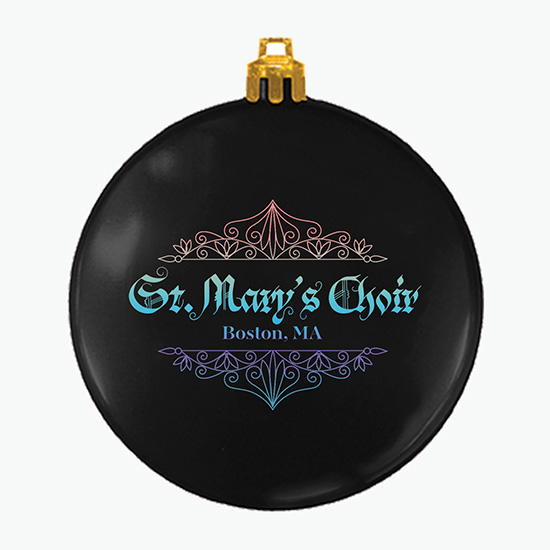 Flat Shatterproof Ornament - Full Color