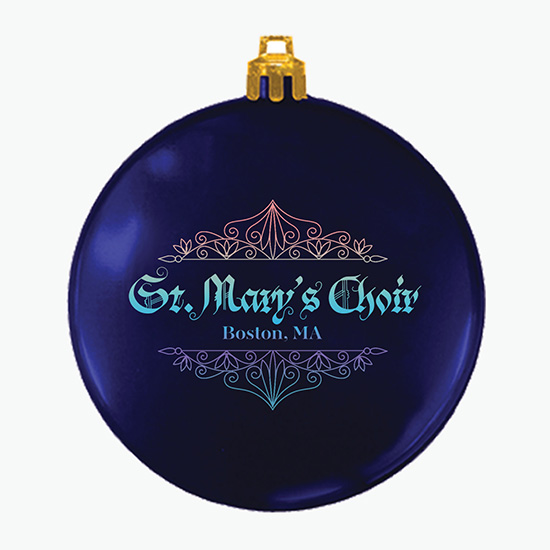 Flat Shatterproof Ornament - Full Color