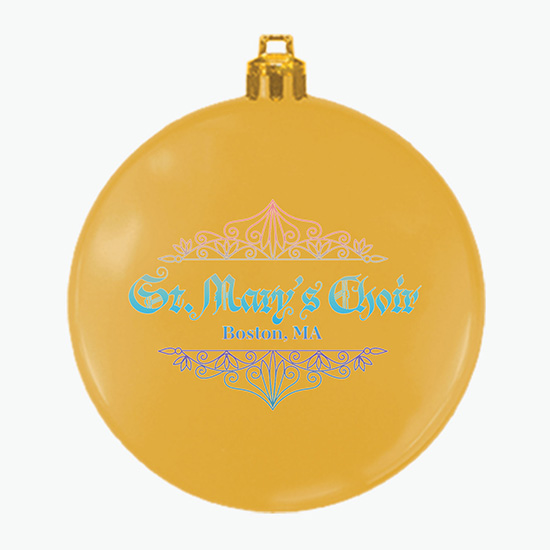 Flat Shatterproof Ornament - Full Color