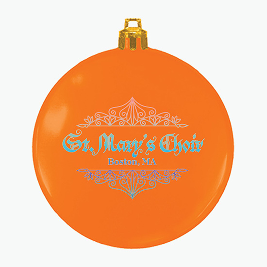 Flat Shatterproof Ornament - Full Color