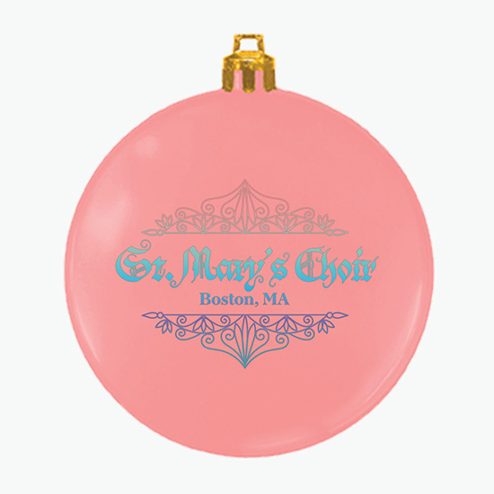 Flat Shatterproof Ornament - Full Color