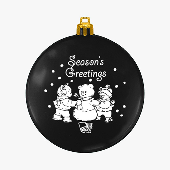 Flat Shatterproof Ornament