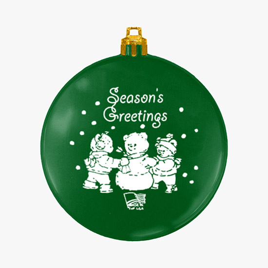 Flat Shatterproof Ornament