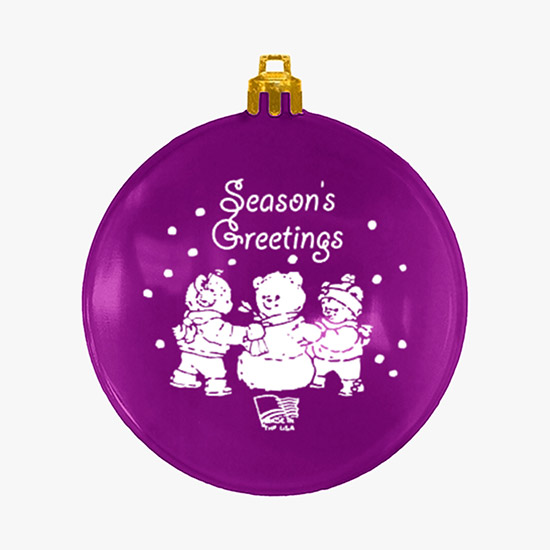 Flat Shatterproof Ornament