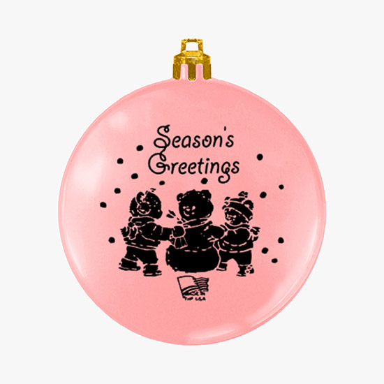 Flat Shatterproof Ornament