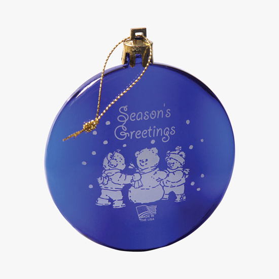 Flat Shatterproof Ornament