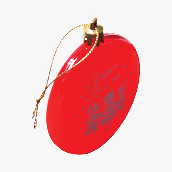 Flat Shatterproof Ornament