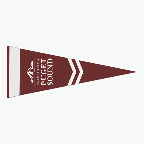 Felt Pennant - 4 x 10