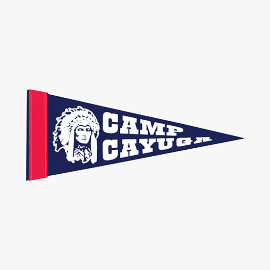 Felt Pennant - 5 x 12