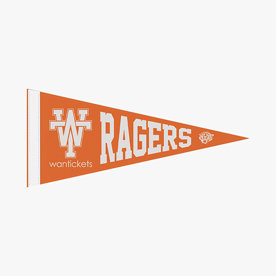 Felt Pennant - 8 x 18