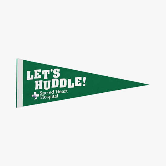 Felt Pennant - 9 x 24