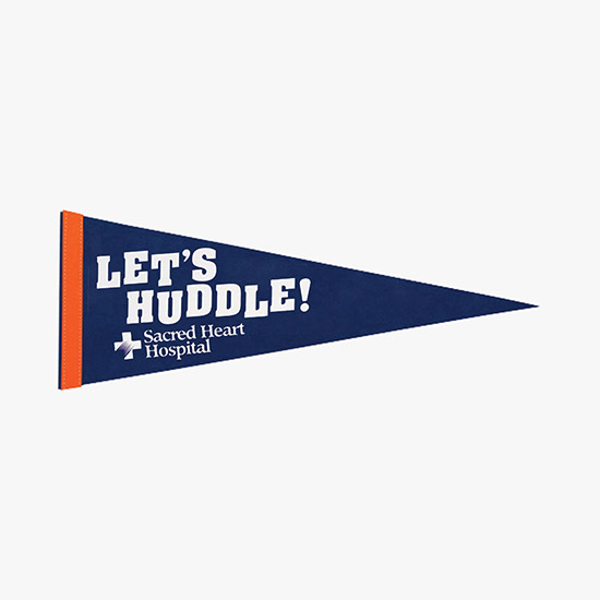 Felt Pennant - 9 x 24