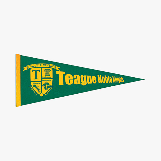 Felt Pennant - 12 x 30