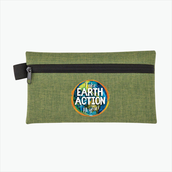 Ridge Zipper Pouch