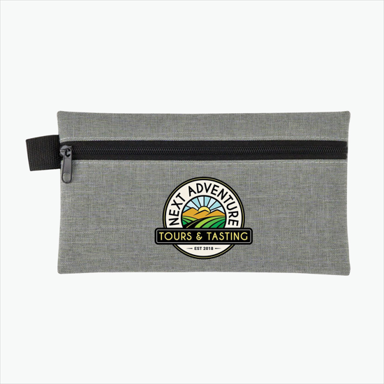Ridge Zipper Pouch