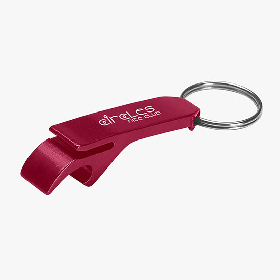 Aluminum Bottle Opener Keyring - 24-Hour Production