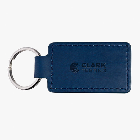 Tuscany Faux Leather Key Tag