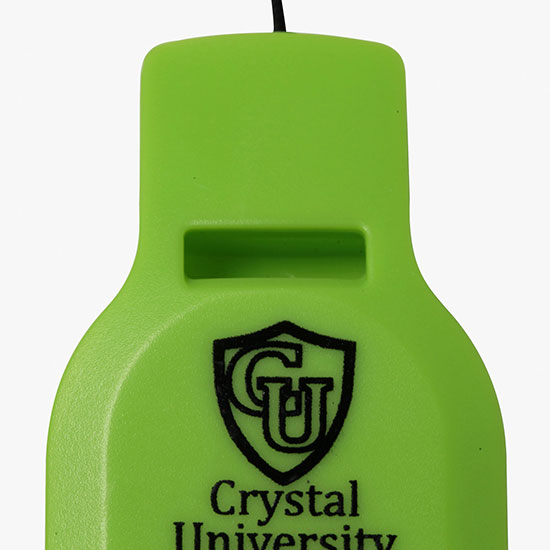 Safety Whistle COB Light with Lanyard