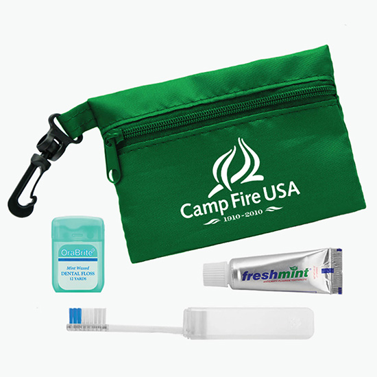 Zip Tote Dental Travel Kit