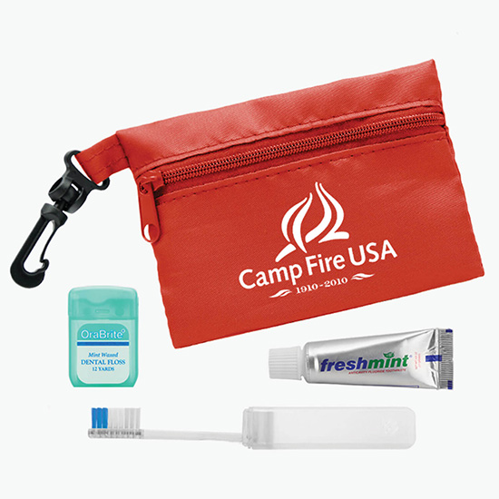 Zip Tote Dental Travel Kit