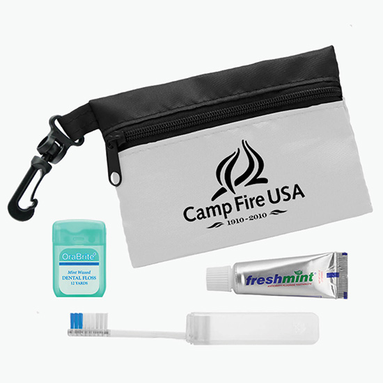 Zip Tote Dental Travel Kit
