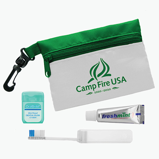 Zip Tote Dental Travel Kit