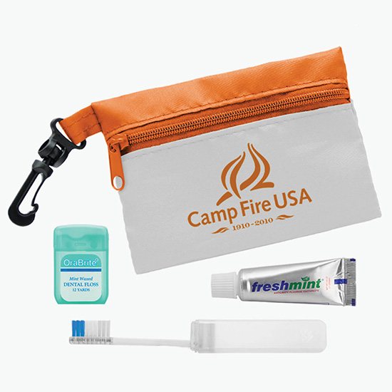 Zip Tote Dental Travel Kit