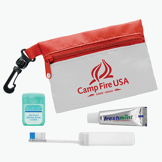 Zip Tote Dental Travel Kit