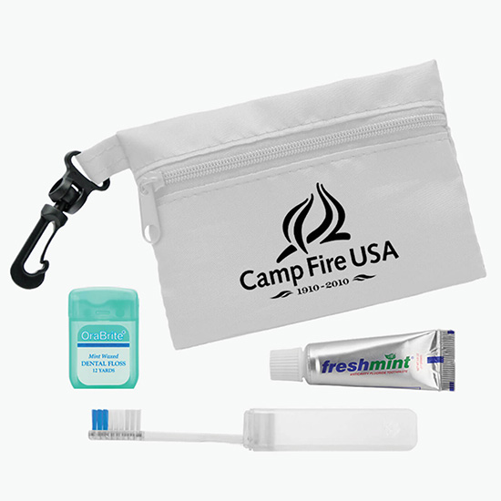 Zip Tote Dental Travel Kit