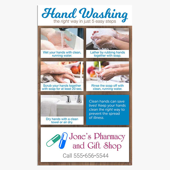 Hand Washing Magnet