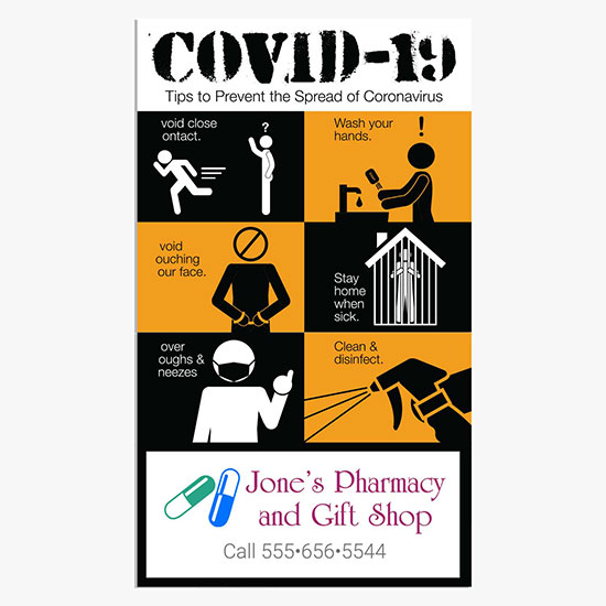 Covid-19 Prevention Magnet