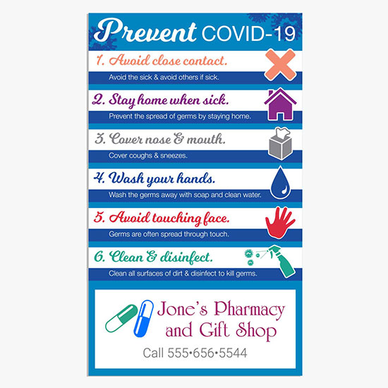 Covid-19 Prevention Magnet
