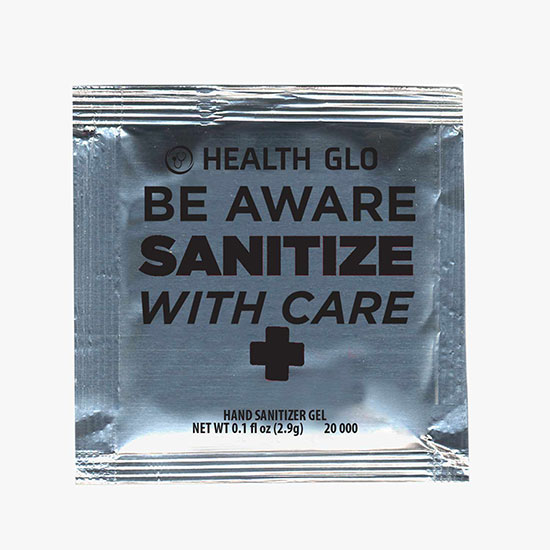 Sanitizer Gel Packet - 24-Hour Production